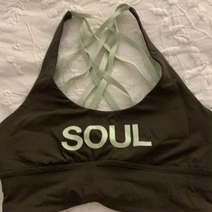 Soulcycle lululemon free to be serene longline bra